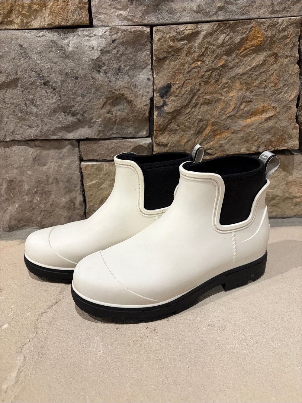 UGG White Waterproof Boots